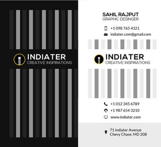 设计 创造 名片