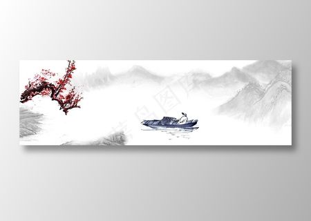 复古中国风古风国画背景素材