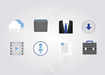 生活服务UI图标