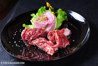 烤肉类肋条肉