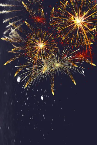 梦幻烟花背景设计