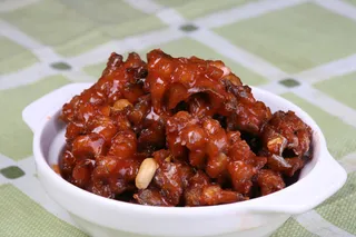 宫保带鱼花22元