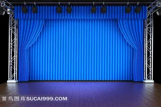 露天舞台背景