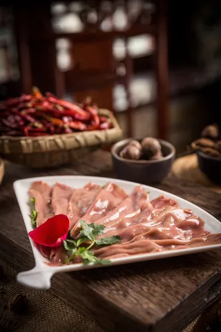 火锅菜品配菜鸭肠鹅肠鸡肠