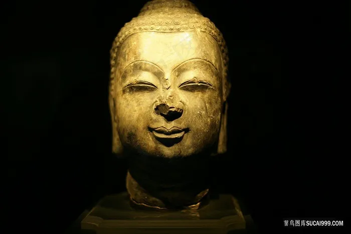 微笑的佛图片