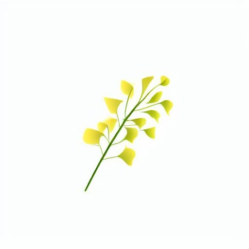 一枝小花png免抠(2048x2048)