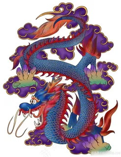 龙凤呈祥国画戏珠壁画高清喷绘打印素材年画青龙腾飞中国龙 龙凤呈祥国画戏珠壁画高清喷绘打印素材年画青龙腾飞中国龙