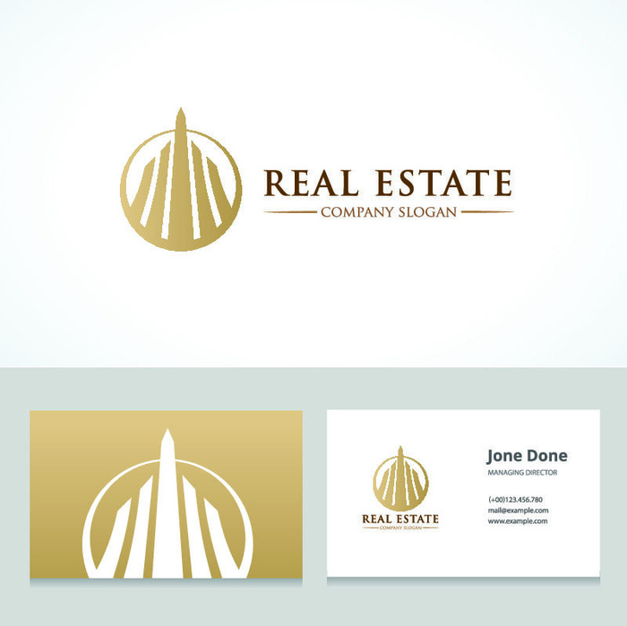 标识标志公司字母企业商标品牌LOGO设计素材矢量模板