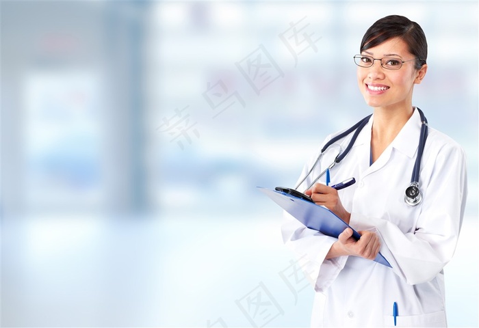 医疗护理系列之充满自信的女医生
