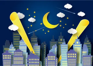 C4d插画 浮雕插画 卡通插画 背景插画