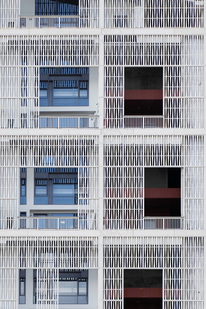 现代公寓外观图片