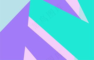 炫彩几何图形背景 几何艺术设计