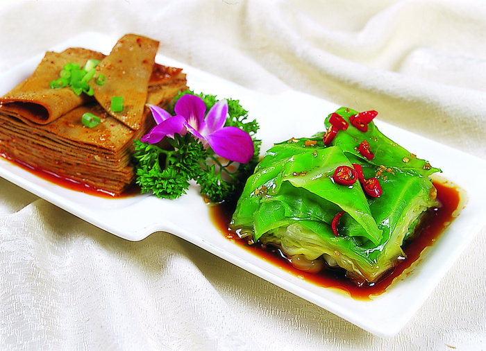1009LC-0455千层豆皮拌白菜
