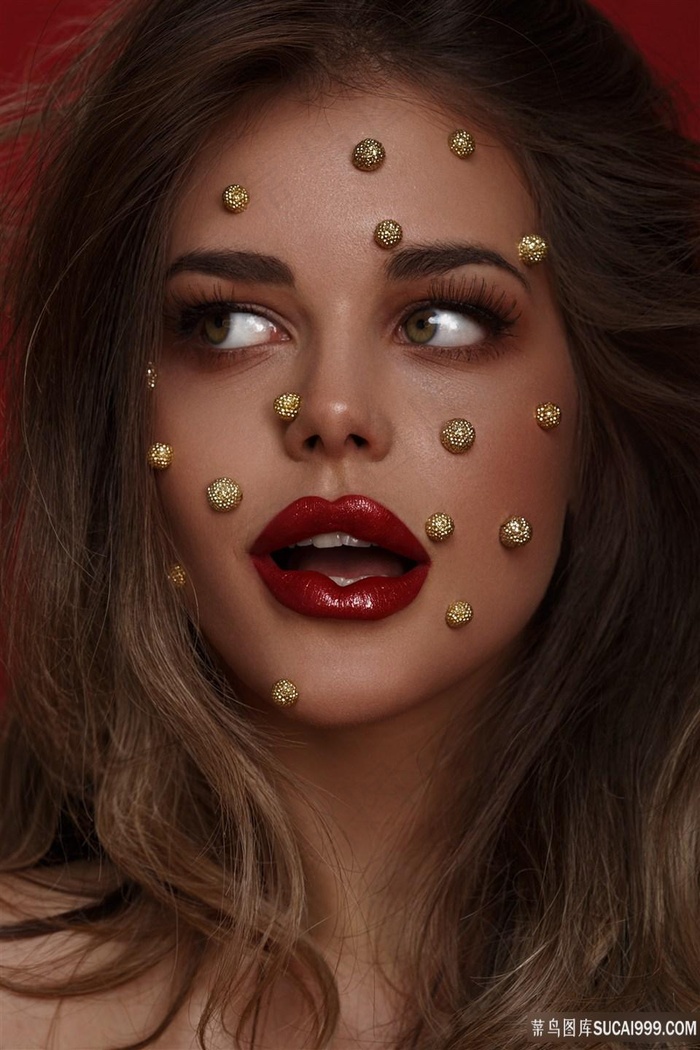 化妆品模特美容