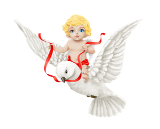 鸽子小天使卡通