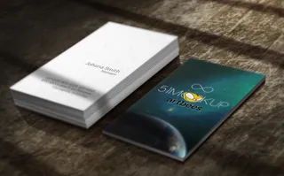 名片样机设计素材