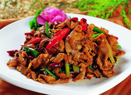 川菜湘菜高清菜谱 干煸羊羔肉 川菜湘菜高清菜谱 干煸羊羔肉