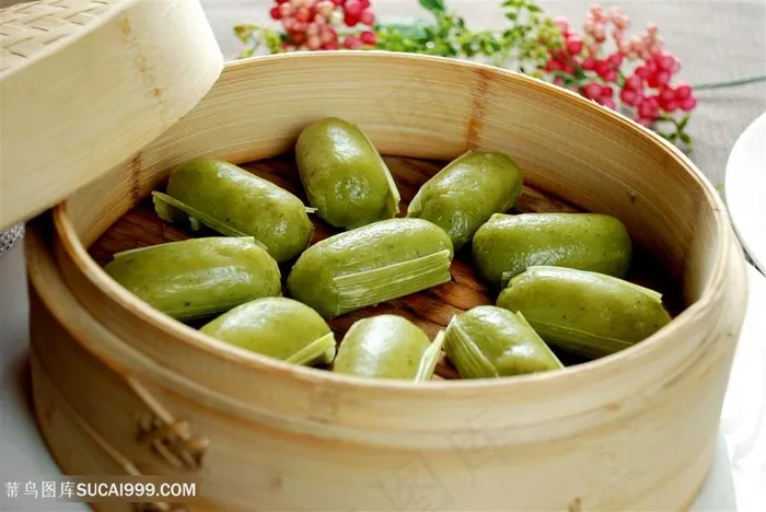 叶耳粑的美食图片中华美食