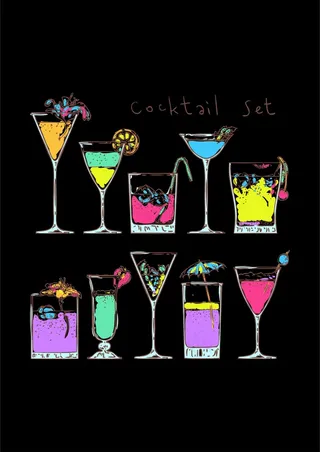 酒吧夜生活 鸡尾酒果汁