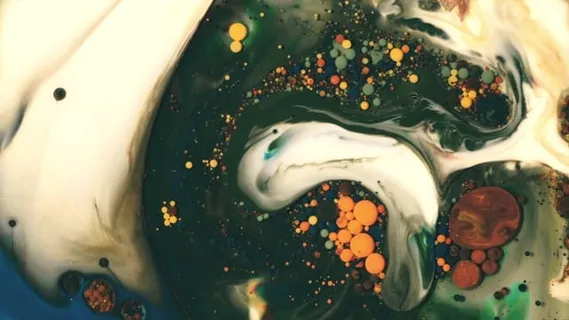 特写, 颜色, 抽象, 图案, 实验, 迷幻的