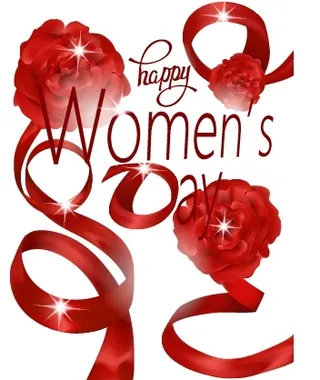 三八妇女节女神节贺卡素材