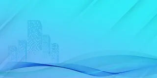 蓝色商务科技会议背景