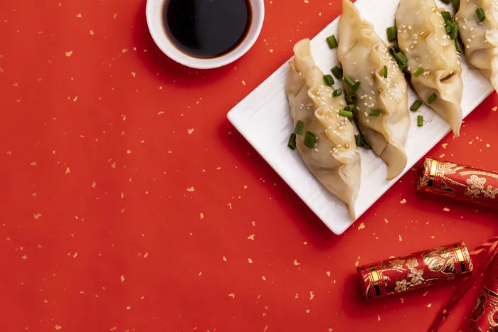 冬至鲜香好吃煮熟的饺子图片-第9张
