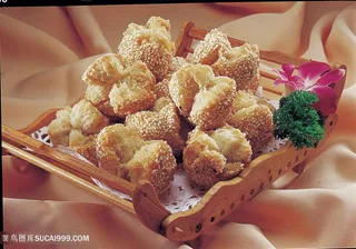 香麻开口笑的美食图片