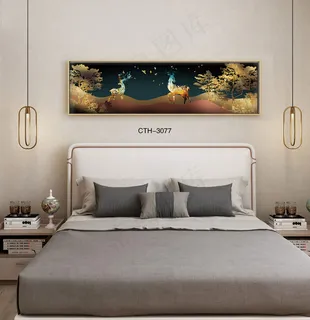 轻奢晶瓷装饰画客厅沙发背景墙卧室床头挂画酒店样板间房间模型现代抽象风 轻奢晶瓷装饰画客厅沙发背景墙卧室床头挂画酒店样板间房间模型现代抽象风