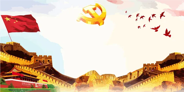 中国风传统水墨古风古典展板边框工笔画PS海报背景平面广告Ai设计素材