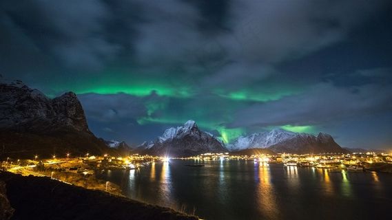 挪威罗弗敦风景 挪威罗弗敦风景