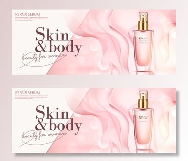 设计广告化妆品素材