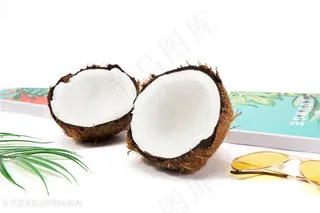 素食水果椰子图片