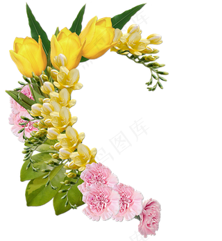 花朵, 花束, 装修, 组成, 花给