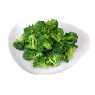 西兰花健康蔬菜装盘免抠图