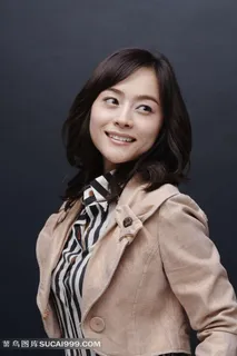 高清梨花头美女美发素材图片下载