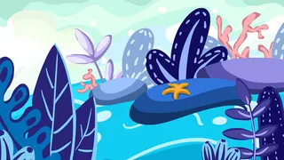 卡通涂鸦街头彩色墙绘壁纸插画儿童创意嘻哈漫画图集PSD素材