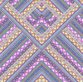 民族特色花纹背景素材