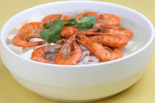 大连豆腐炖青虾32元