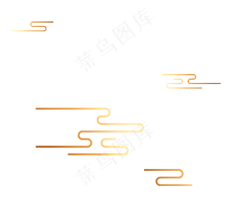 装饰|漂浮|活动|喜庆|金色装饰|古风|彩云