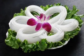 水晶粉丝火锅美食配菜主色面条设计素材