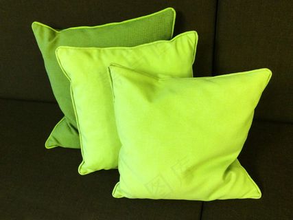 绿色抱枕图片