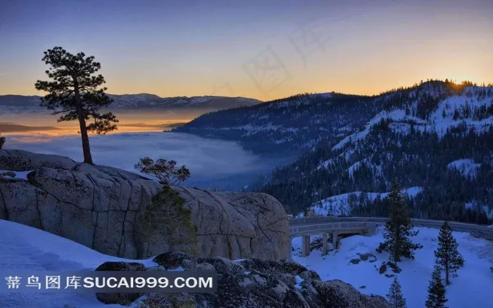 加利福尼亚唯美山水风景