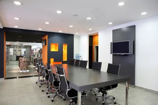 现代时尚会议室图片下载