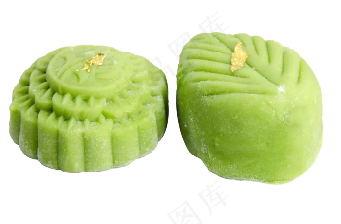中秋节绿月饼