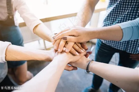 成功的商务合作握手