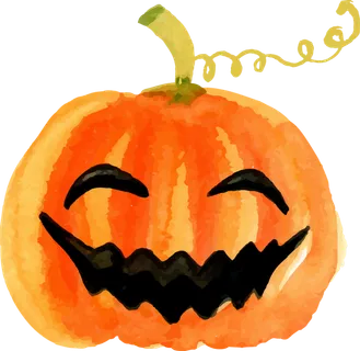 南瓜人脸万圣节