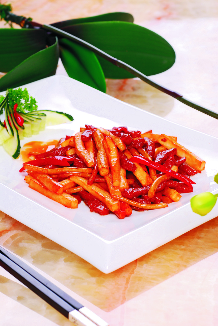0911XC-880杏鲍菇炒牛柳