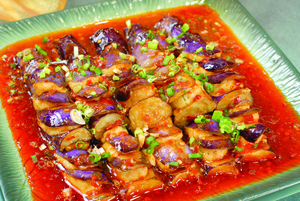  千层茄夹  元