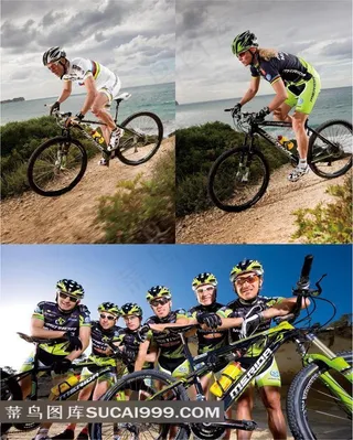 美利达自行车高清摄影图片